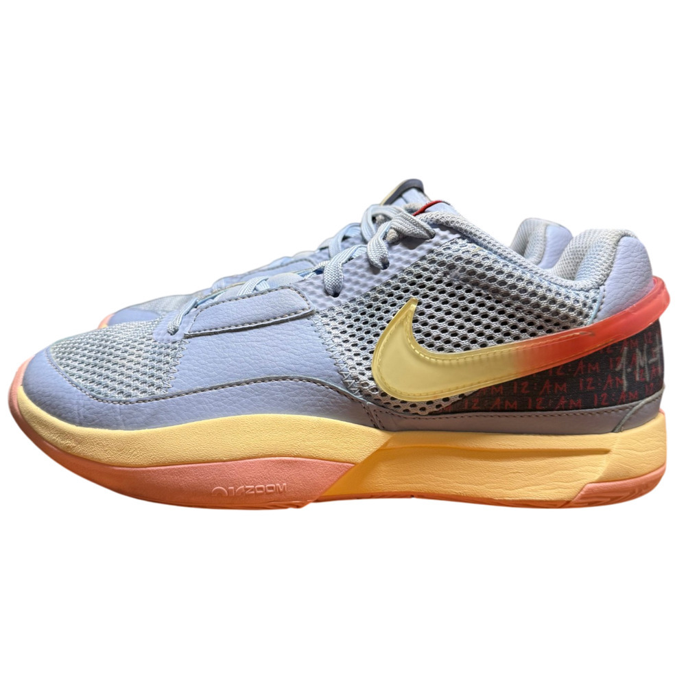 NIKE Ja 1 Day One Women 7 Sneaker Cobalt Bliss Citron Tint DR8786-400 Basketball